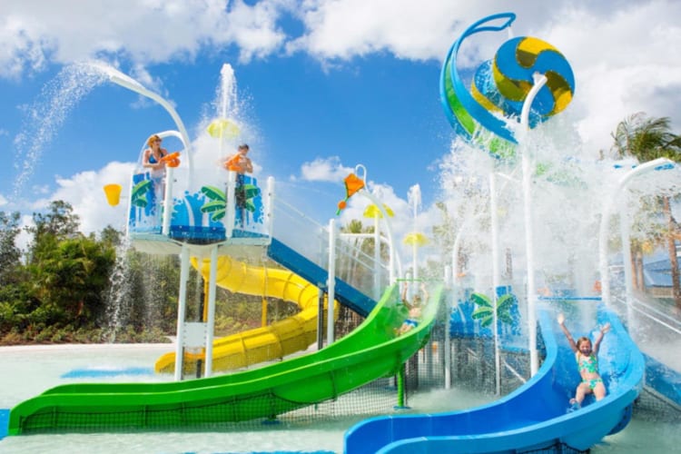 Kids activities pool